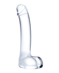 Glas 7" Realistic Curved Glass G-Spot Dildo: Ultimate Pleasure Awaits