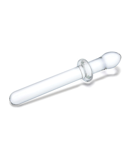 Glas 9.25" Clear Dual Ended Glass Dildo