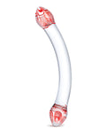 Sensory Bliss & G-Spot Delight Double Glass Dildo by Glas