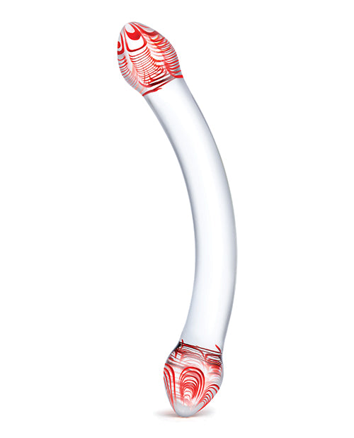 Sensory Bliss & G-Spot Delight Double Glass Dildo by Glas Product Image.