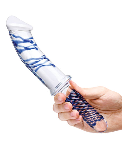 Glas 11" Blue Double Ended Glass Dildo 🌟