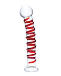 Glas 10" Mr. Swirly Dildo in Captivating Red: A Sensational Journey of Pleasure