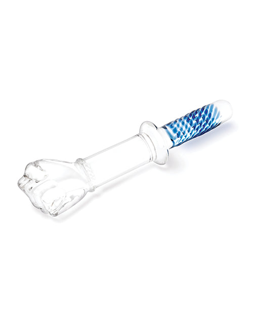 Glass 11" Fist Double Ended w/Handle Grip Product Image.