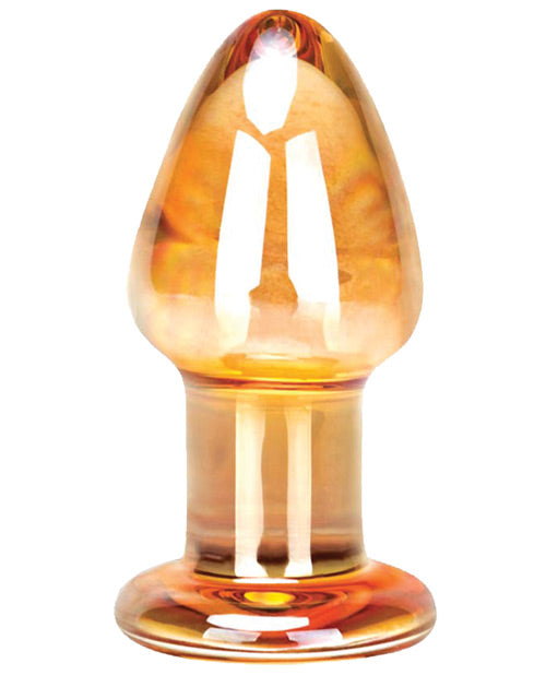 Plug Anal de Vidrio Giratorio Glas Honey Hue Product Image.