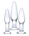 Glas Kit de entrenamiento anal de vidrio de 3 piezas