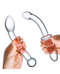 Juego de consoladores de cristal Glas Clear G-Spot: un viaje de placer exquisito