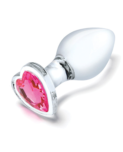 Glas Heart Jewel Anal Training Kit: Luxurious Anal Exploration 🌟 Product Image.