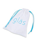 Glas 4" 藍色可充電振動 G/P 現貨插頭