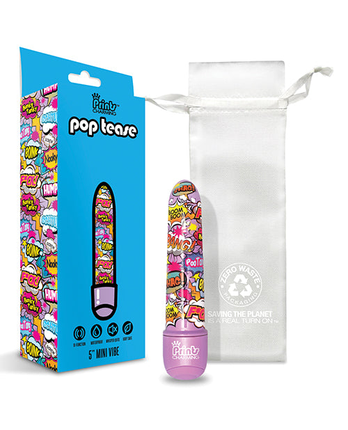 Pop Tease 5" 經典氛圍 - Fck Purple：終極愉悅體驗 Product Image.