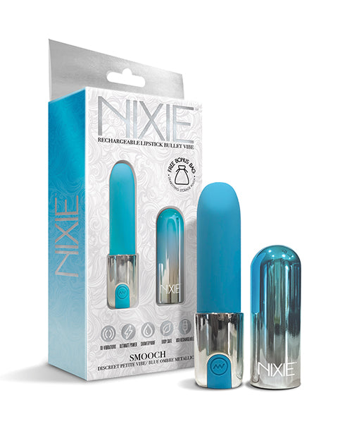 Nixie Smooch Lipstick Vibrator: Discreet Pleasure Anywhere Product Image.
