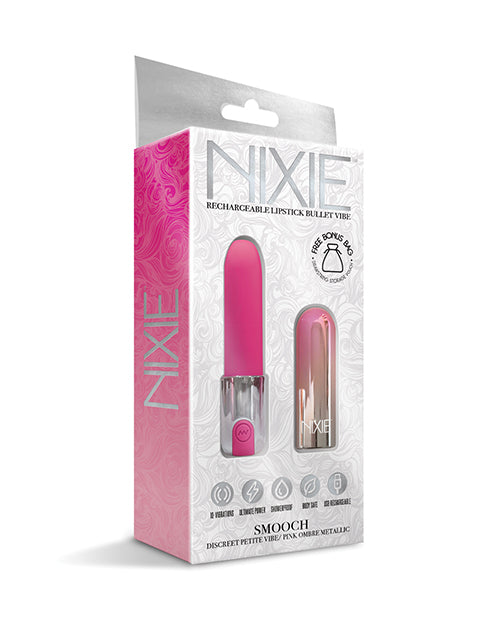 Nixie Smooch 口紅震動器：隨時隨地帶來謹慎的愉悅 Product Image.