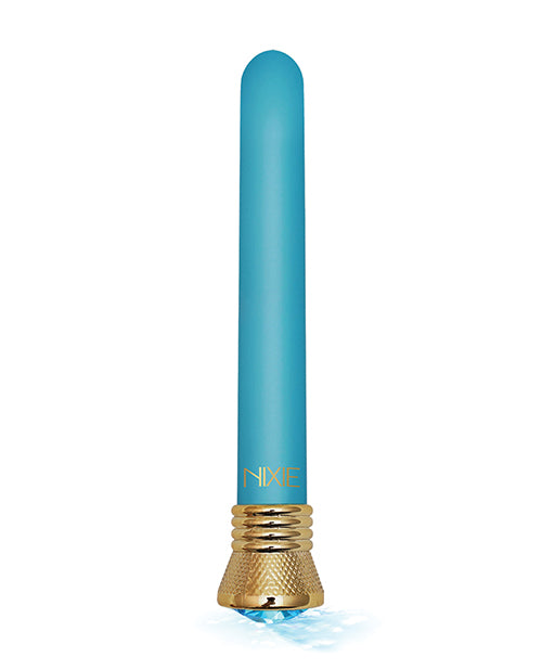 Nixie Mystic Wave Aquamarine Classic Vibe: Versatile, Sustainable, Glamorous Product Image.