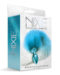Nixie Metal Butt Plug with Faux Fur Tail: Luxury & Glamour