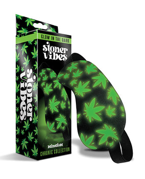 Stoner Vibes Glow in the Dark Blindfold - Featured Product Image