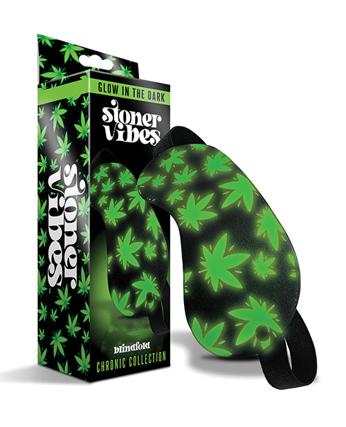 Stoner Vibes brilla en la oscuridad con los ojos vendados - featured product image.