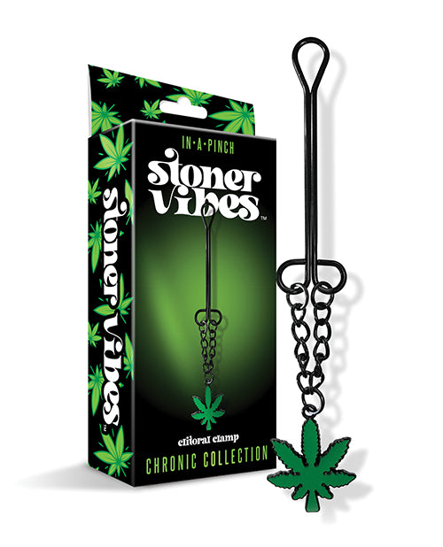 Shop for the Stoner Vibes Clitoral Clamp w/Chain at My Ruby Lips