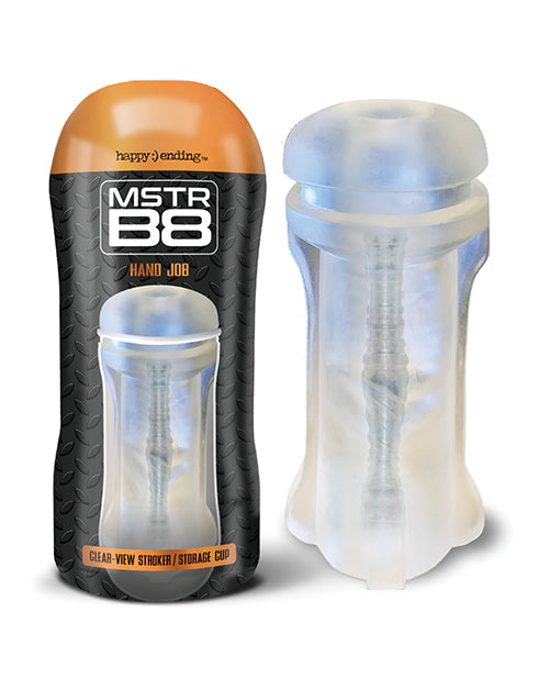 MSTR B8 Clear View Stroker: placer sensorial sostenible Product Image.