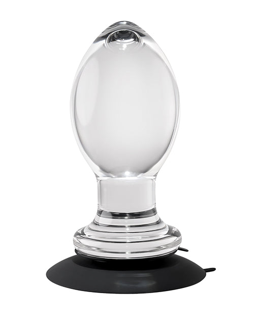 Crystal Ball Plug with Suction Cup - Clear Product Image.