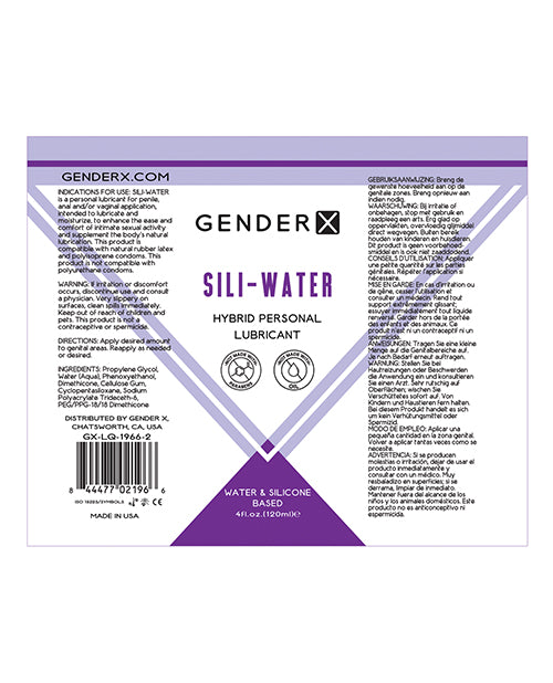 Género X Sili-agua: un romance en sostenibilidad Product Image.