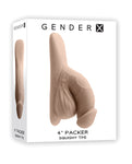 Empacador Marfil Gender X 4" - Un Toque de Autenticidad y Elegancia