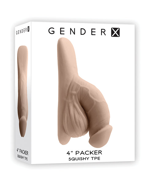 Gender X 4" 象牙色 Packer - 一絲真實與優雅 Product Image.