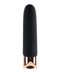 Gender X Rechargeable Silicone Bullet - Black/Rose Gold