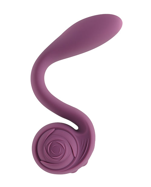 紫色雙馬達震動玩具 Product Image.