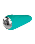 Gender X O-Cone: Teal Vibrating Bullet