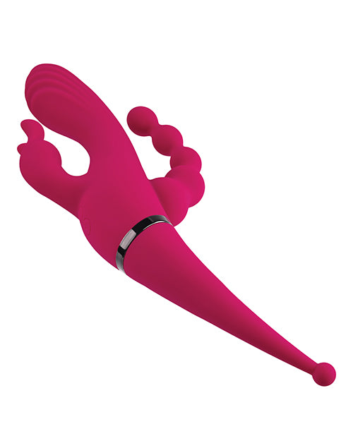 Gender X Four by Four Vibrator: Quadruple Stimulation Masterpiece Product Image.