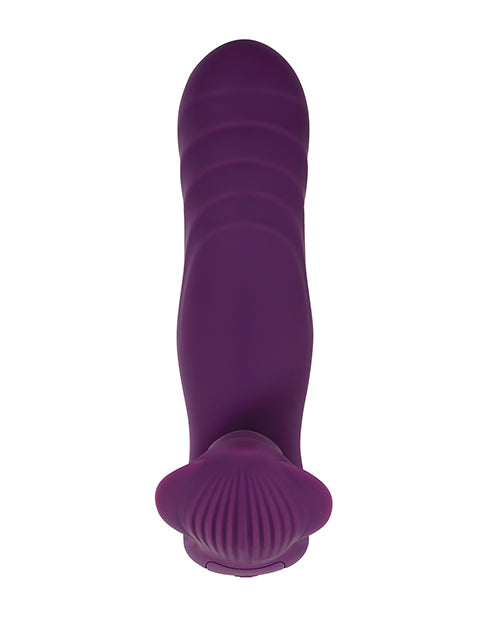 Gender X Velvet Hammer - Purple: Ultimate Simultaneous Stimulation Product Image.
