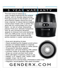 Gender X Barrel of Fun Ultimate Pleasure Stroker con 12 velocidades de vibración