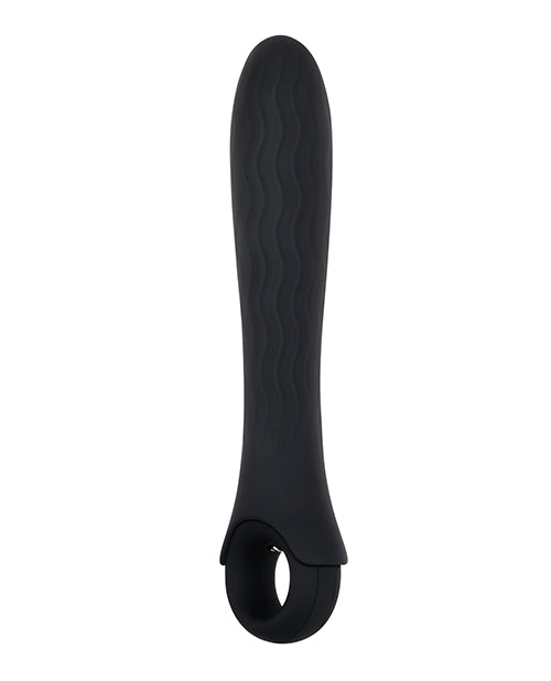 Vibrador Gender X Powerhouse Black de 12 velocidades: enciende tu deseo Product Image.