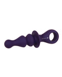 Purple 12-Speed Vibrating Plug: Gender X Ring Pop