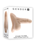 Soporte para orinar de silicona Gender X - Ligero