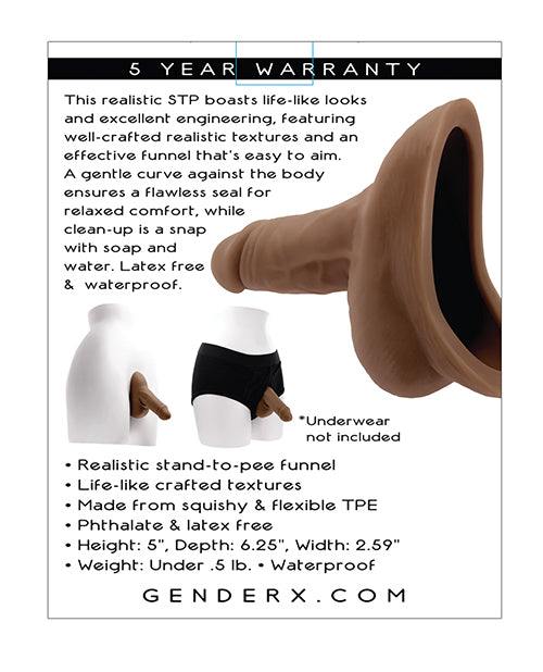 Gender X Stand To Pee: Comfortable, Versatile, Hygienic Product Image.