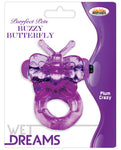 Wet Dreams Purrfect Pet Buzzy Butterfly - Anillo de placer magenta