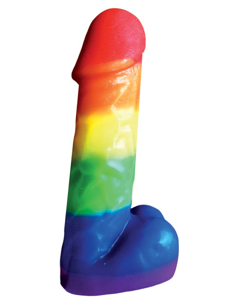 Vela de fiesta Rainbow Pecker: celebra el amor y la diversidad 🌈 Product Image.