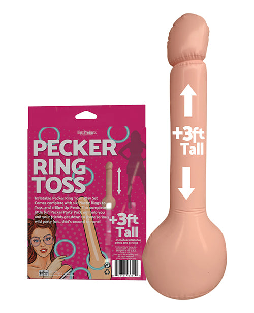 Pecker Ring Toss Toss 玩具組：一款令人難忘的搞笑遊戲 Product Image.