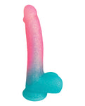 SWEET SEX 8.5" Lollicock Cotton Candy Dildo - A Sweet Sensation of Pleasure