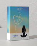 Habiki 中空振動肛門塞：9 種模式，無線控制，矽膠材質