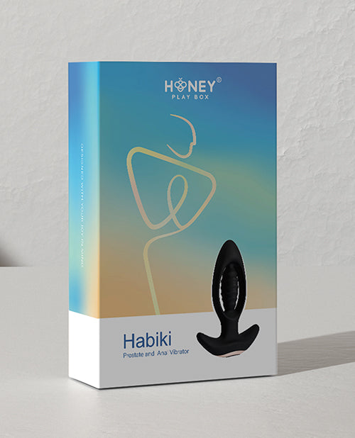 Habiki Hollowed Vibrating Anal Plug: 9 Modes, Wireless Control, Silicone Build Product Image.