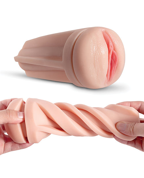 Masturbador masculino Carl Hands Free: placer personalizable con succión Product Image.