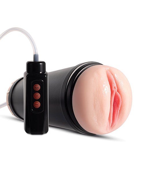 Masturbador masculino Carl Hands Free: placer personalizable con succión Product Image.