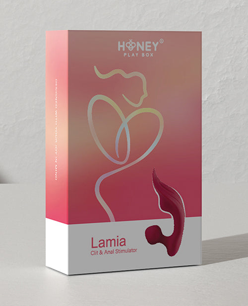 "Lamia Dual Stimulator: 9 Vibration Patterns, Clit & Anal Pleasure" Product Image.
