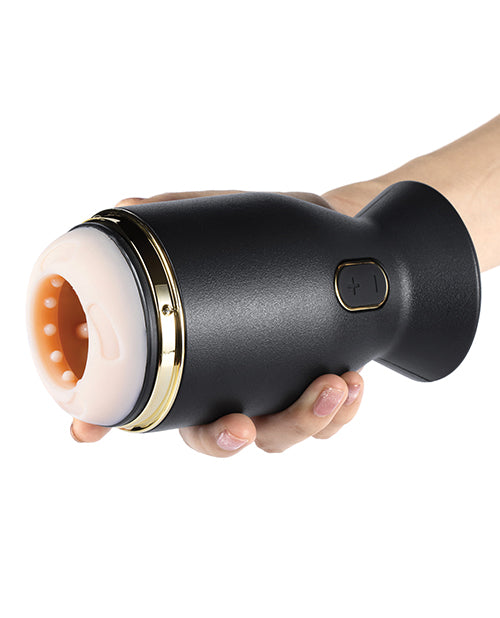 Estimulador de pene giratorio Priti: máximo placer y aumento de resistencia Product Image.