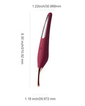 Ms. Honey Red Wine Clit Vibrator & Nipple Stimulator