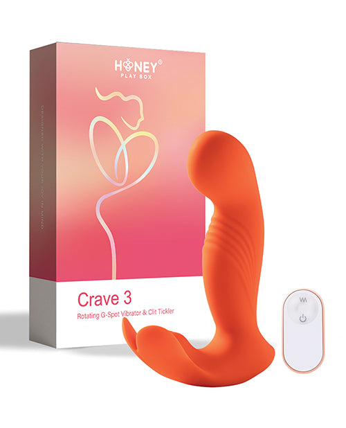 Crave 3 G-Spot Vibrator: Ultimate Pleasure & Control 🧡 Product Image.