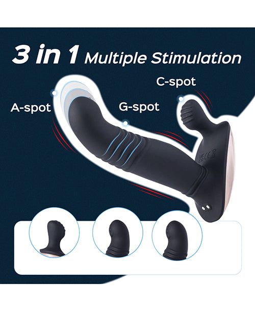 Royal Thrusting & Vibrating Prostate Massager Product Image.