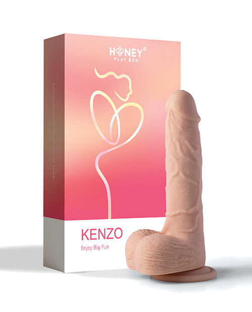 Kenzo 9.5 吋逼真推力假陽具震動器 🌟 Product Image.
