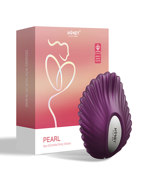 Pearl App-controlled Magnetic Panty Vibrator: Luxury Pleasure Redefined Product Image.